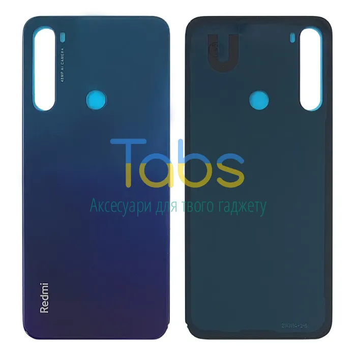 Задня кришка для Xiaomi Redmi Note 8 M1908C3JH (синя) Original Quality - зображення 1