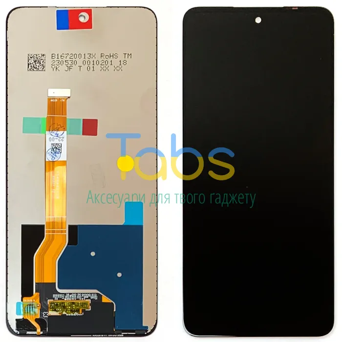 Дисплей для Realme C55 C67 5G. Narzo N55, Oppo A1 A58 4G A98 5G | OnePlus Nord CE 3 Lite з тачскріном (оригінал OEM) - зображення 1