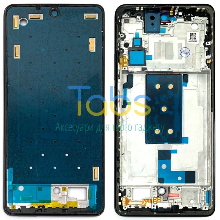 Рамка дисплея Xiaomi 11T, 11T Pro (чорна ) Original Quality - зображення 1