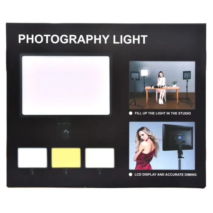 LED Панель Light 36cm Remote (A-111) Чорний - зображення 2