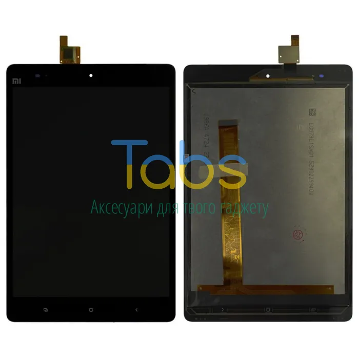Дисплей для Xiaomi Mi Pad з тачскріном (чорний) - зображення 1