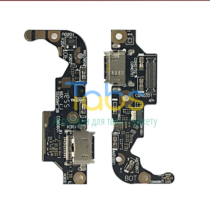Шлейф Asus ZenFone 3 ZE520KL Z017D Z012D 1A004WW з роз'ємом зарядки та мікрофоном - нижня плата - зображення 1
