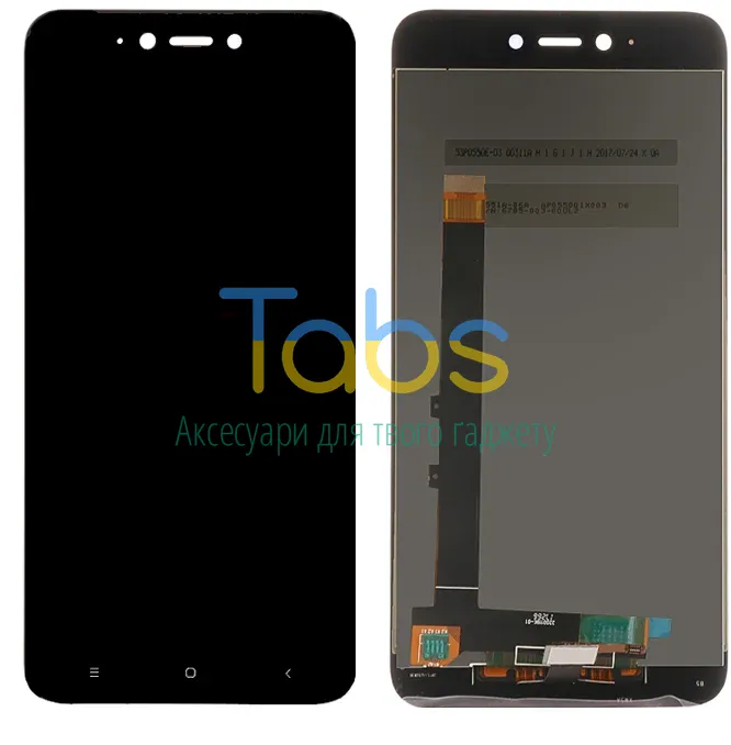 Дисплей для Xiaomi Redmi Note 5A 2/16 Gb MDG6 з тачскріном Розпродаж (чорний) - зображення 1