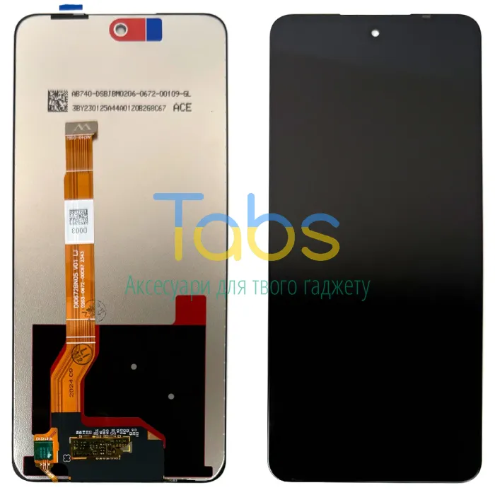 Дисплей для Realme C75 4G RMX3941 з тачскріном ( DIO672BN05 V01 LJ) Original Quality - изображение 1