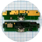 Шлейф Xiaomi Redmi 5A MCT3B MCG3B з роз'ємом зарядки та мікрофоном Оригінал 100% - нижня плата