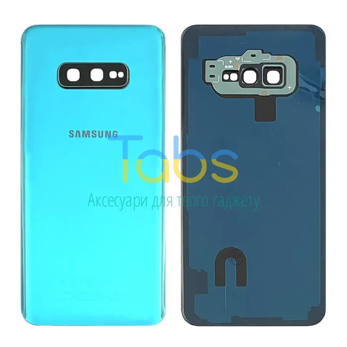 Задня кришка для Samsung Galaxy S10e G970F (зелена зі склом камери) Original Quality - зображення 1