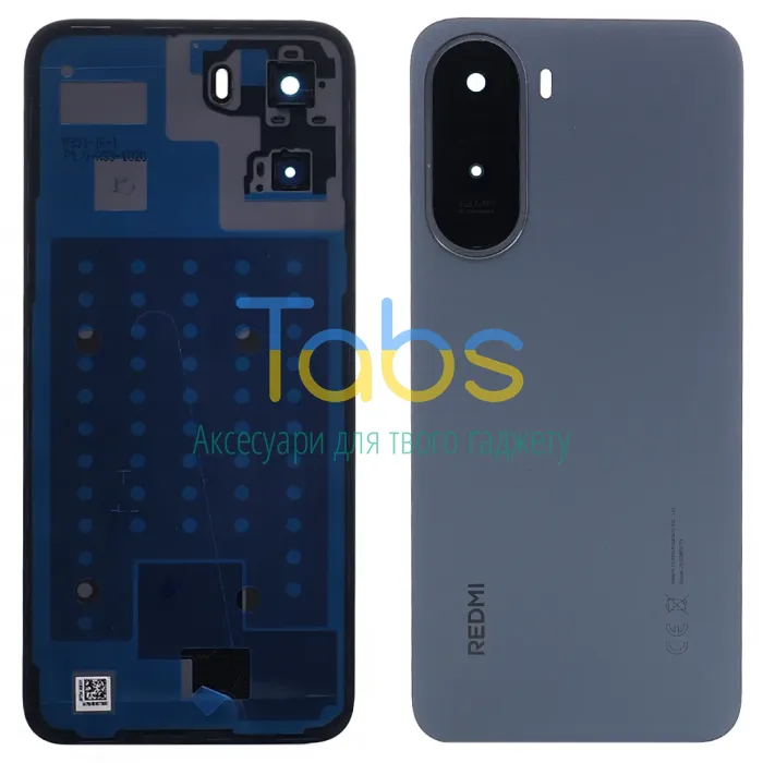 Задня кришка для Xiaomi Redmi A7 Pro (блакитна оригінал OEM зі склом камери) - зображення 1