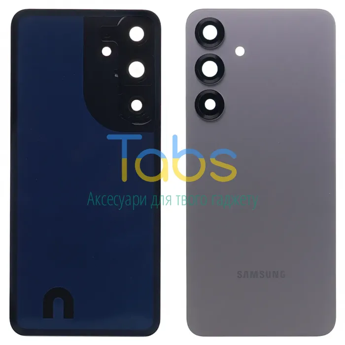 Задня кришка для Samsung Galaxy S25+ Plus S936 (срібляста зі склом камери) Original Quality - зображення 1
