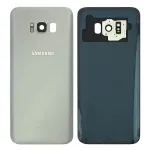 Задня кришка для Samsung Galaxy S8 Plus G955F (срібляста зі склом камери) Original Quality