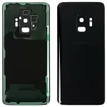 Задня кришка для Samsung Galaxy S9 G960F (чорна зі склом камери) Original Quality