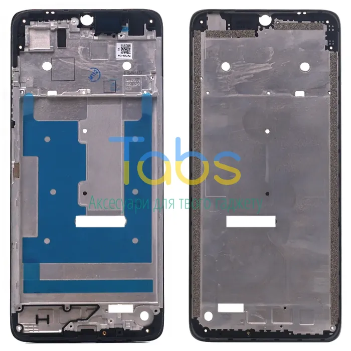 Рамка дисплея Motorola Moto G06, Moto G06 Power XT2535 (чорна) - зображення 1