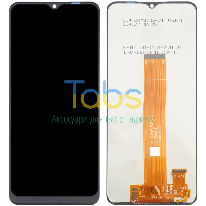 Дисплей для Samsung Galaxy A02 A022F, M12 M127F, A12 A125F, A12s A127F з тачскріном (SM-A125F_REV0.2 ) Original Quality - изображение 1