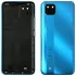 Задня кришка для Realme C11 2021 RMX3231 (синя зі склом камери) Original Quality