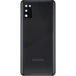 Задня кришка для Samsung Galaxy A41 2020 A415F (чорна  зі склом камери) Original Quality