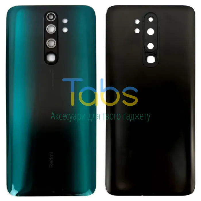 Задня кришка для Xiaomi Redmi Note 8 Pro M1906G7I (зелена зі склом камери) - зображення 1