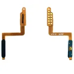 Шлейф Samsung Galaxy A7 2018 A750F з кнопкою включення та сканером відбитка пальця (чорний) High Quality