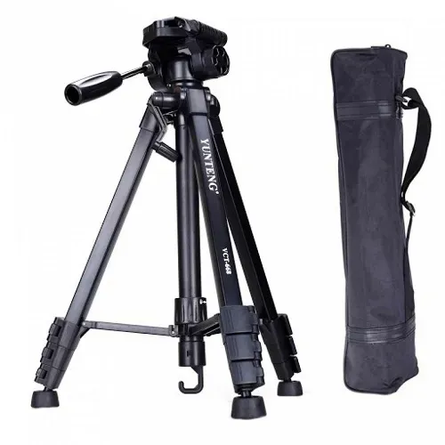 Штатив YunTeng VCT-668 Bag Чорний - зображення 3