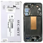 Дисплей для Samsung Galaxy S23+ Plus 5G S916 з тачскріном (оригінал 100% з сіро-зеленою рамкою)