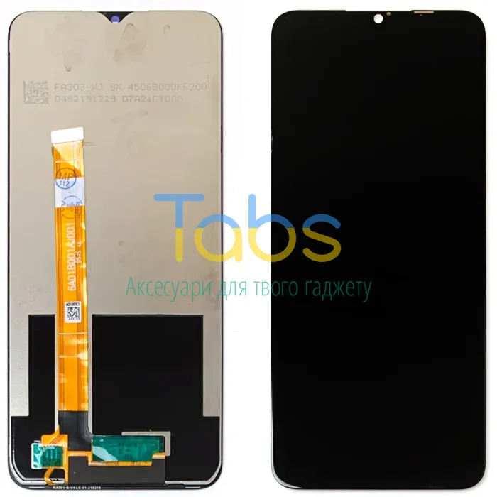 Дисплей для Realme C3 RMX2020 Realme 5 6i, Oppo A31 A5 2020, A9 2020 з тачскріном (6A01B001AJ001 оригінал OEM) - зображення 1