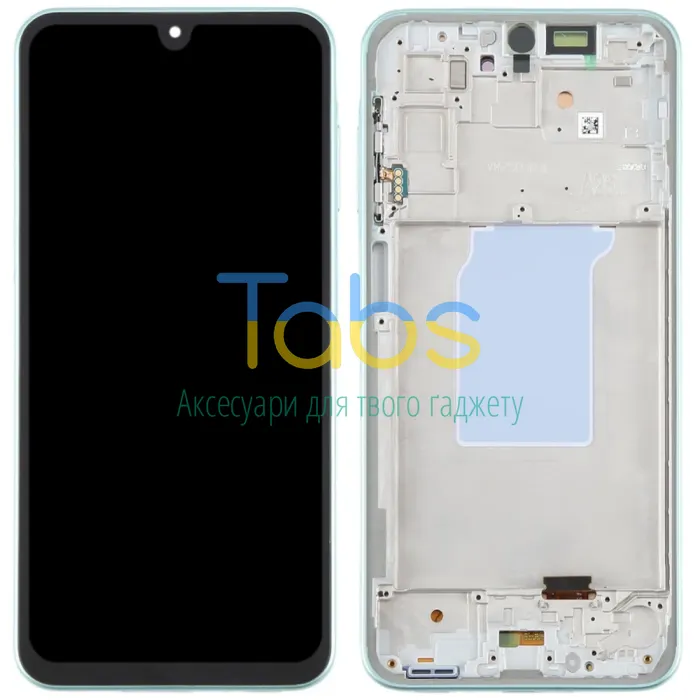 Дисплей для Samsung Galaxy A26 5G A266 з тачскріном та рамкою (зелений оригінал 100% Service Pack) - изображение 1