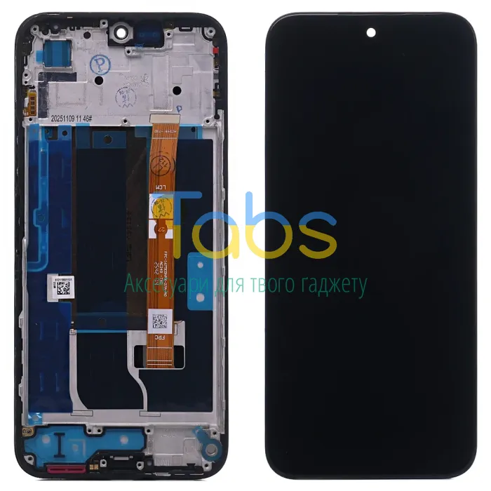 Дисплей для Realme C85 5G + тачскрин з рамкою (оригінал OEM) - зображення 1