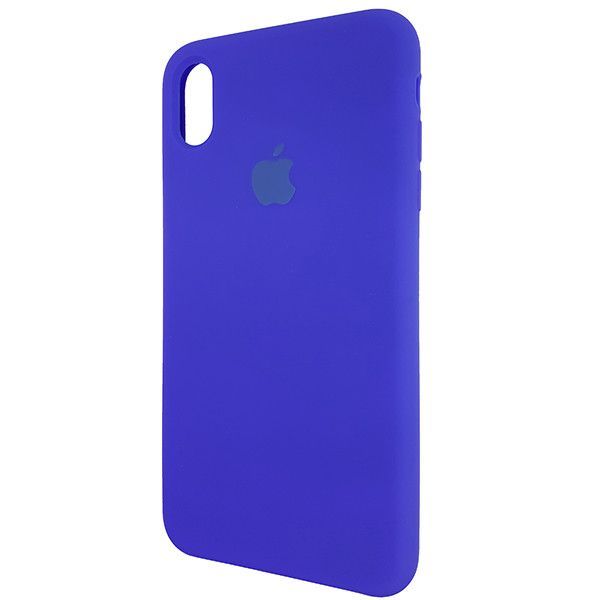 Чехол Copy Silicone Case iPhone XS Max Blue (40)