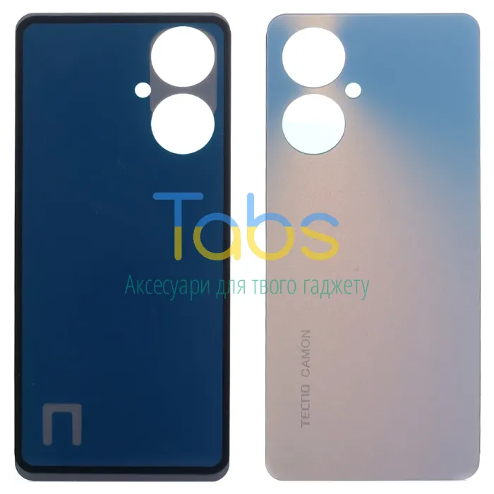 Задня кришка для Tecno Camon 19 CI6n (блакитна ) Original Quality - зображення 1