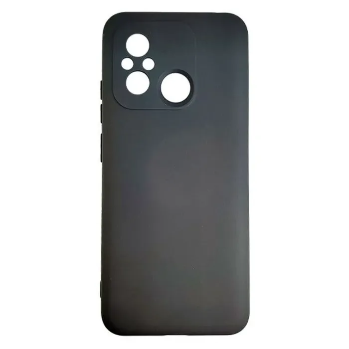 Чохол Silicone Case for Xiaomi Redmi 12C Чорний (18)