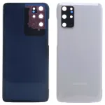 Задня кришка для Samsung Galaxy S20+ Plus G985F (біла зі склом камери)