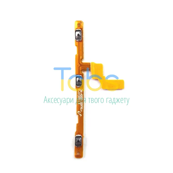 Шлейф Samsung Galaxy A20 A205 A30 A305 A30s A40 A405 A50 A505 з кнопками гучності та ввімкнення - зображення 1