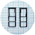 Тримач Sim карти Xiaomi Poco M5 (зелений на 2 SIM + Micro SD)