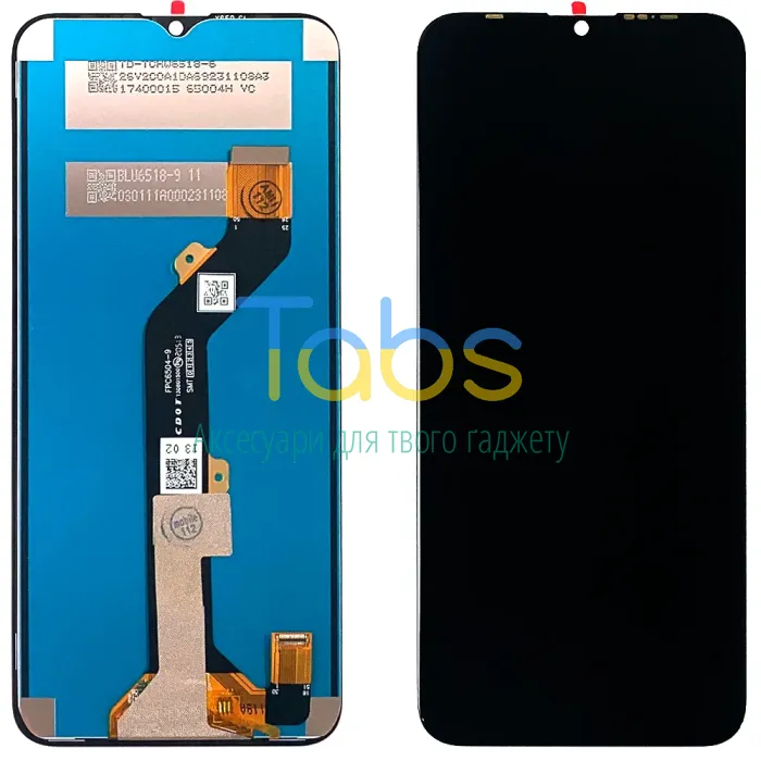 Дисплей для Tecno Spark 6 Go KE5j з тачскріном (FPC6504-9) - зображення 1