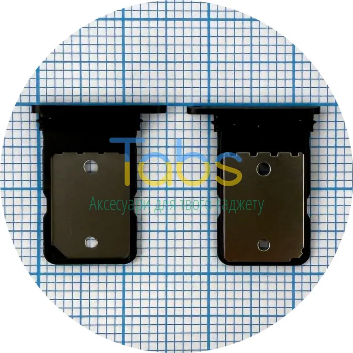 Тримач SIM карти Google Pixel 5a 5G (чорний) - изображение 1