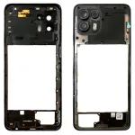 Рамка корпуса Motorola Edge 20 Lite (сіра зі склом камери)