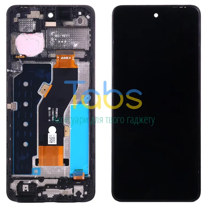 Дисплей для Tecno Spark 20C BG7n з тачскріном і рамкою Original PRC - зображення 1