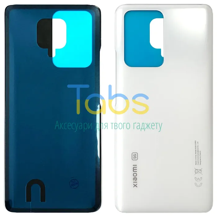 Задня кришка для Xiaomi 11T, 11T Pro (біла) Original Quality - зображення 1