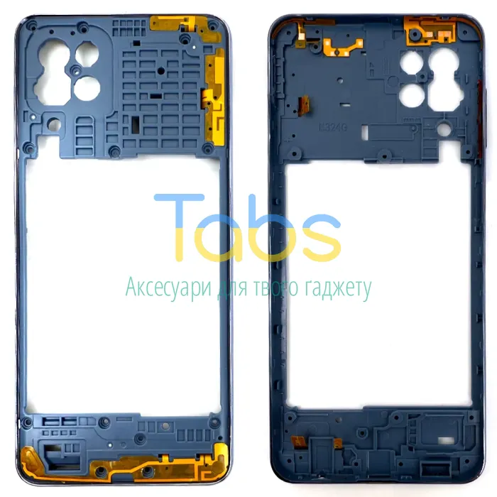 Рамка корпусу Samsung Galaxy M32 M325F (блакитна) - изображение 1