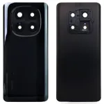 Задняя крышка Xiaomi Redmi Note 14 Pro+ Plus (черная со стеклом камеры) Original Quality