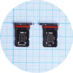 Тримач SIM карти OnePlus 12 (чорний на 2 SIM)
