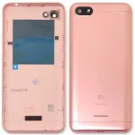Задня кришка для Xiaomi Redmi 6A Global version (рожева 1 SIM слот)