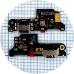 Шлейф Xiaomi Redmi 14C, Poco C75 з роз'ємами зарядки та мікрофоном - нижня плата Original Quality