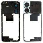 Рамка корпусу Xiaomi Redmi 13C (блакитна зі склом камери)