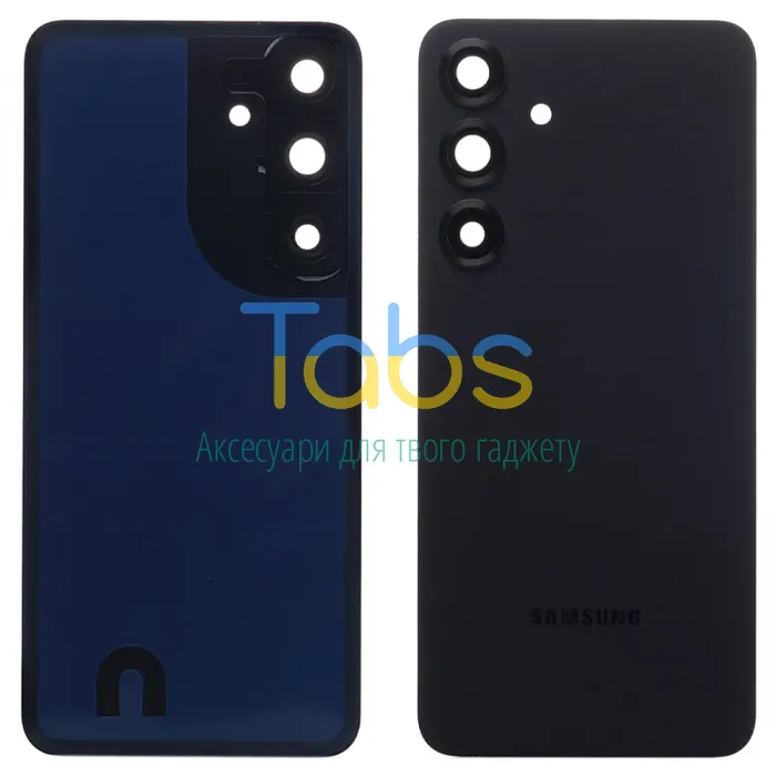 Задня кришка для Samsung Galaxy S25+ Plus S936 (чорна зі склом камери) Original Quality - зображення 1