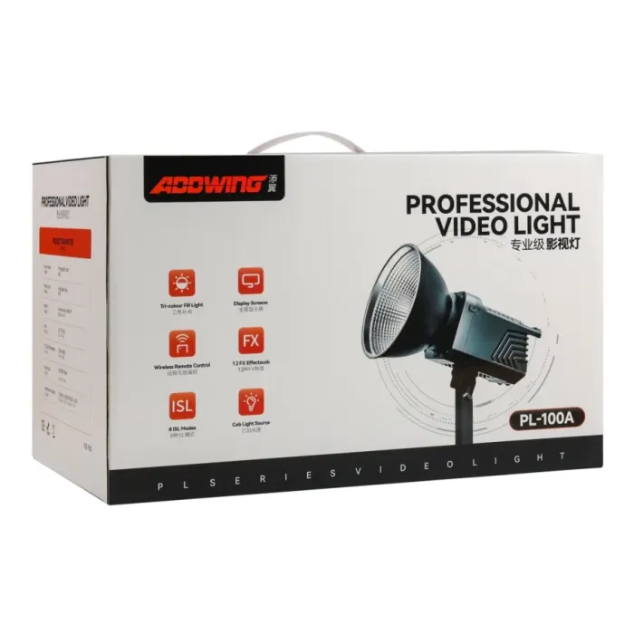 Студійна LED Лампа Adowing Professional Video Light PL-100A-01 Сірий - зображення 2