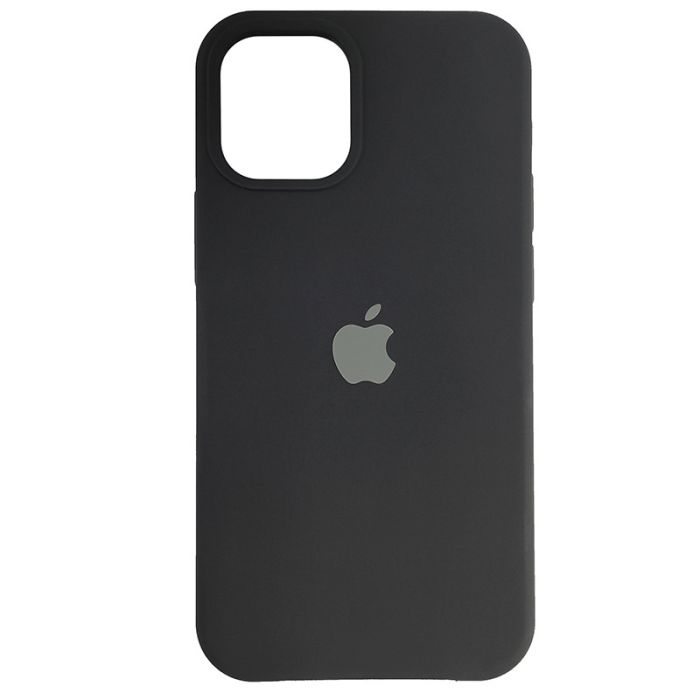 Чохол Copy Silicone Case iPhone 12 Mini Чорний (18)