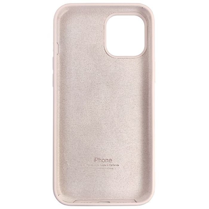 Чохол Copy Silicone Case iPhone 12/12 Pro Sand Pink (19)
