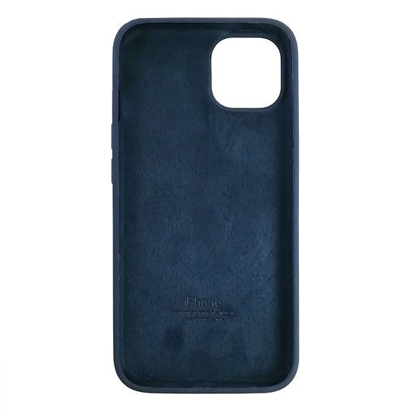 Чехол Copy Silicone Case iPhone 13 Pro Max Midnight Blue (8)