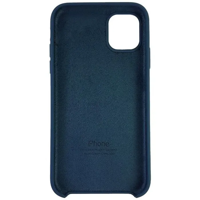 Чохол Quality Silicone Case iPhone 11 Cosmos Blue (35)