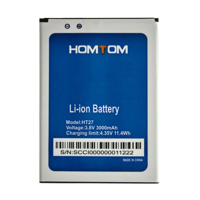 Аккумулятор для Homtom HT27, HT27 Pro (3000mAh) Original PRC