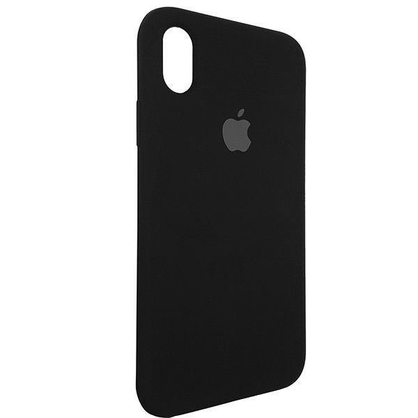 Чехол Copy Silicone Case iPhone XR Black (18)